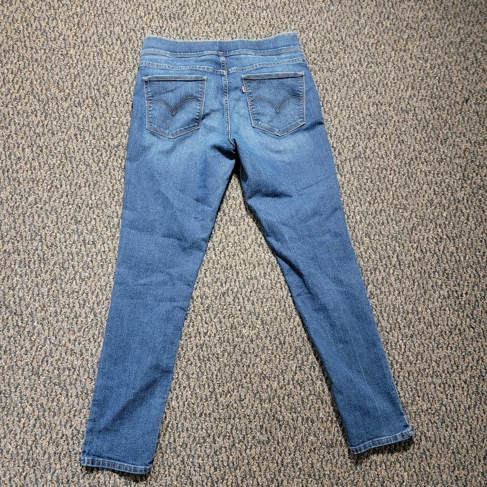 Levi's Stretch Waistband Denim Jeggings Stretch Waistband Jeans Size 29 - Picture 11 of 14